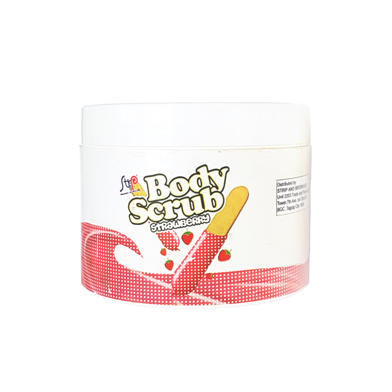 strawberrybodyscrub Strip